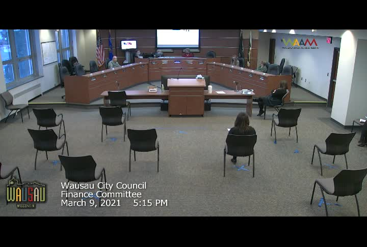 Wausau City Council Finance Committee Meeting - LIVE
