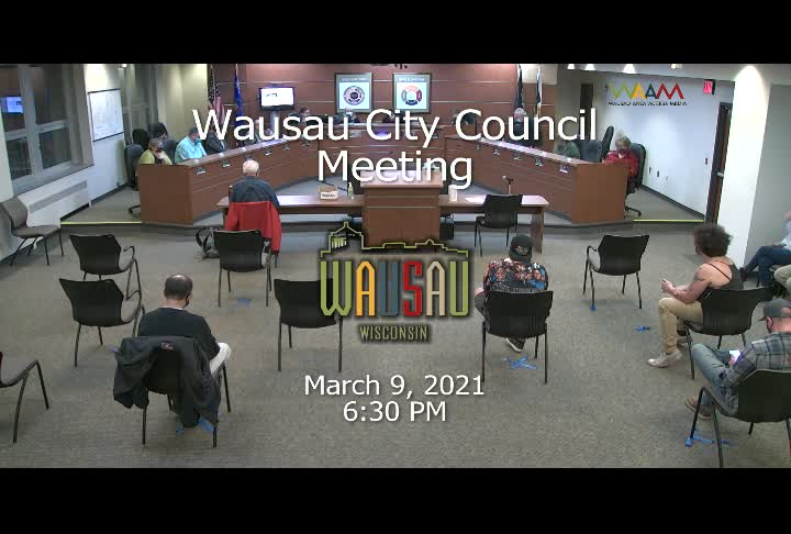 Wausau City Council Meeting LIVE