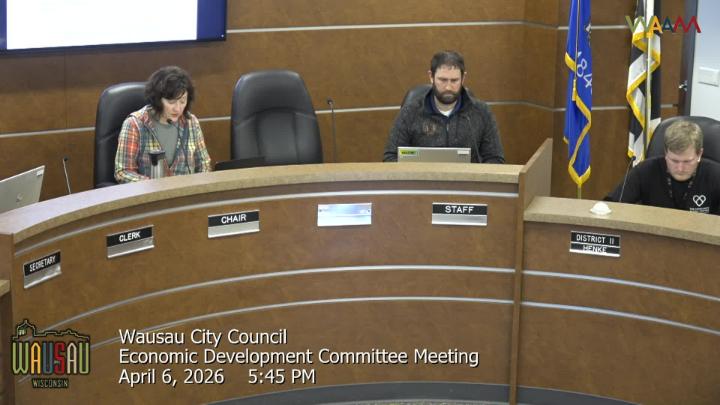 Thumbnail image for Wausau City Council Economic Development Committee Meeting 4/6/26