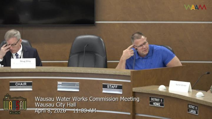 Thumbnail image for Wausau Water Works Commission Meeting 4/8/26
