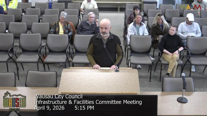 Thumbnail image for Wausau City Council Infrastructure & Facilities Committee Meeting 4/9/26