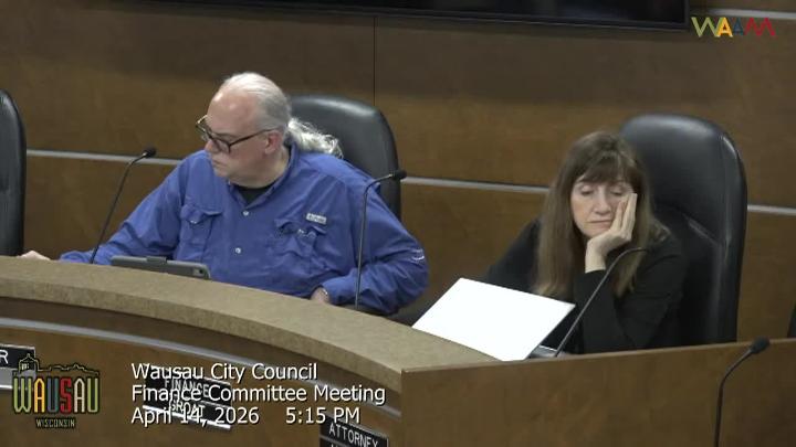 Thumbnail image for Wausau City Council Finance Committee Meeting - 4/14/26
