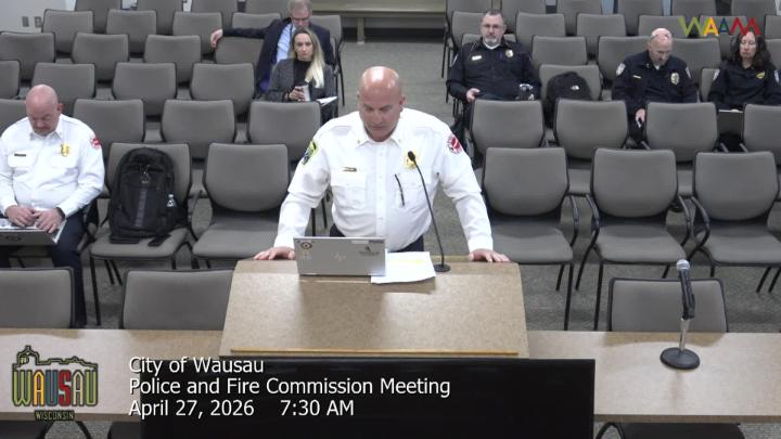 Thumbnail image for Wausau Police & Fire Commission Meeting 4/27/26