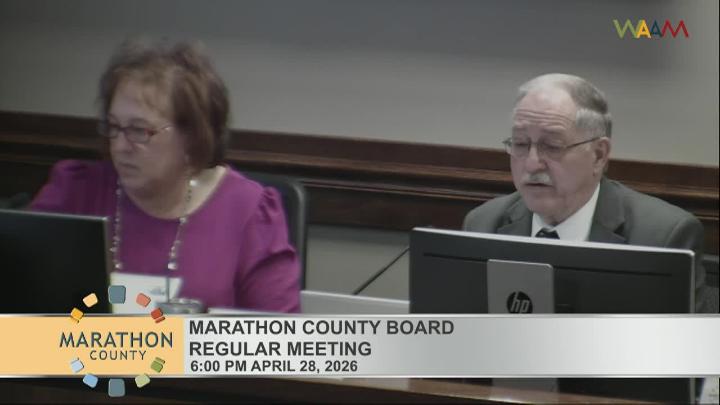 Thumbnail image for Marathon County Board Meeting 4/28/26