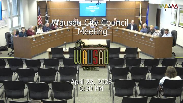Thumbnail image for Wausau City Council Meeting 4/28/26