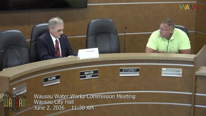 Thumbnail image for Wausau Water Works Commission Meeting 6/2/26