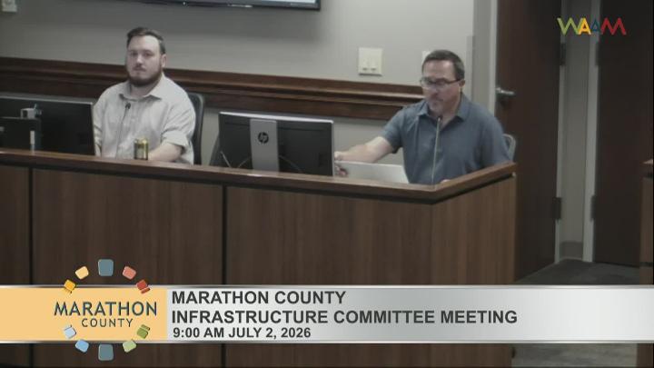 Thumbnail image for Marathon County Board Infrastructure Committee Meeting 7/2/26