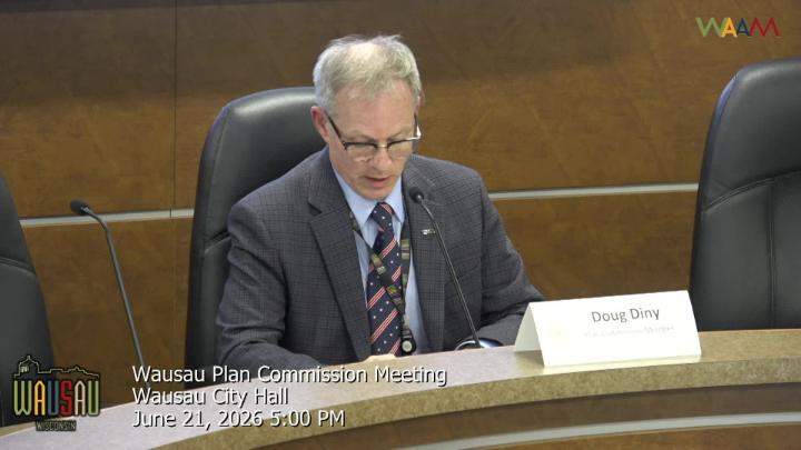 Thumbnail image for Wausau Plan Commission Meeting 7/21/26