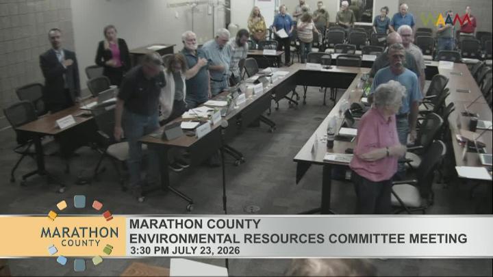 Thumbnail image for Marathon County Board Environmental Resources Committee Meeting - 7/23/26