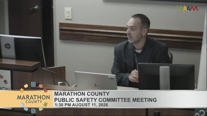 Thumbnail image for Marathon County Board Public Safety Committee Meeting - 8/11/26